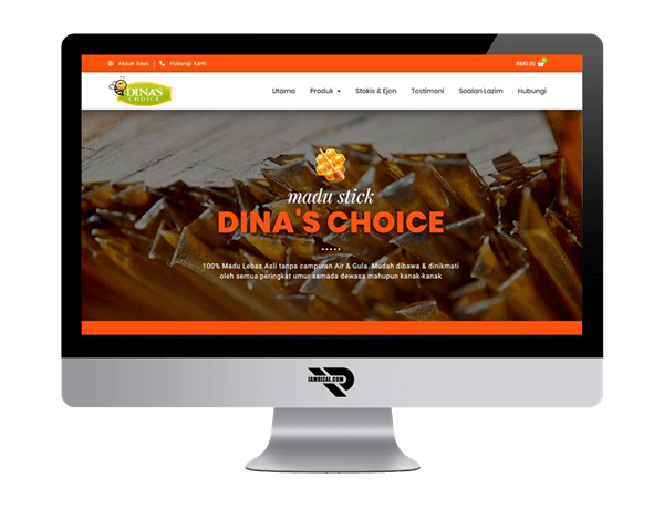 Dina Choice | Portfolio IAMRIZAL.COM
