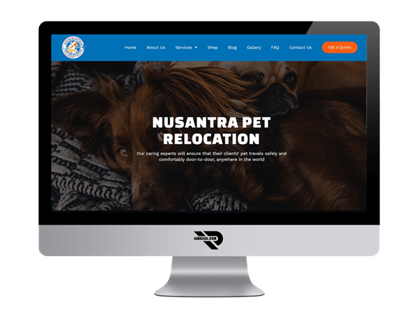 Nusantra Pet Relocation | Portfolio IAMRIZAL.COM