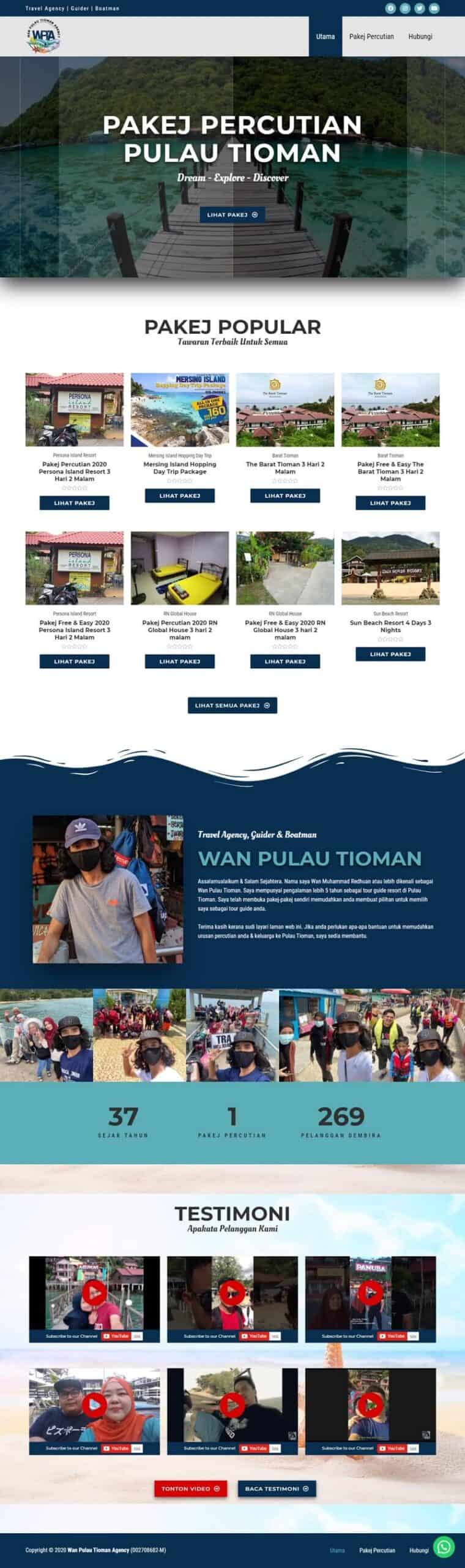 Wan Pulau Tioman | Portfolio IAMRIZAL.COM